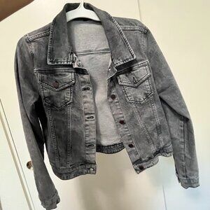 Grey Denim Jacket